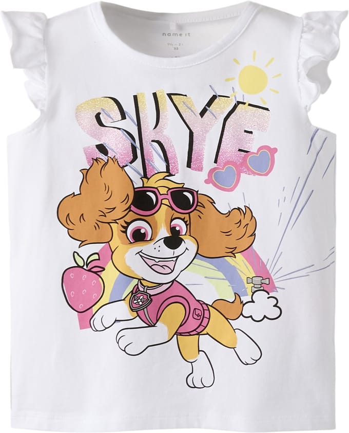 NAME IT - NMFMARIA PAW CAPSL TOP BOX CPLG - Meisjes - T-shirts