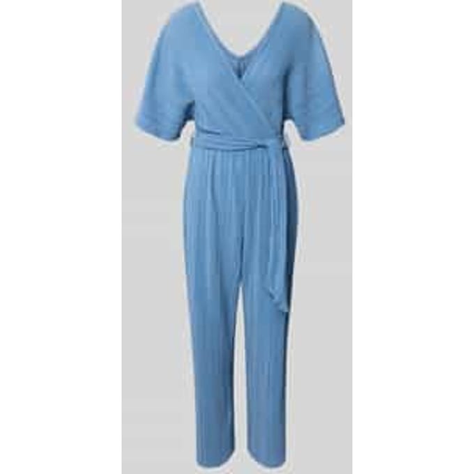 Regular fit jumpsuit met V-hals Model 'Olinda'