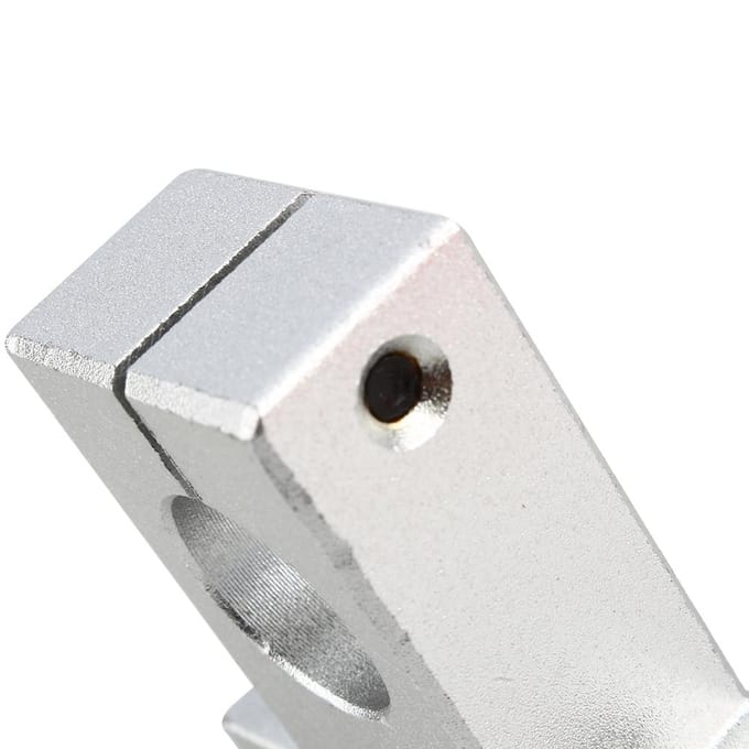 2pcs SK16 Support d'arbre de rail linéaire Support vertical pour axe optique