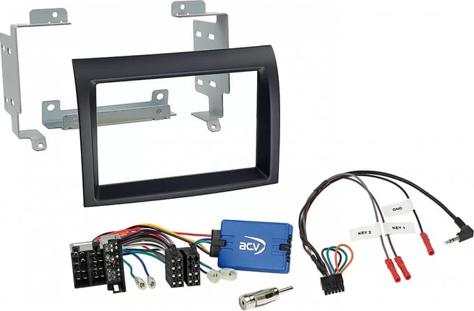2-DIN Kit (Stuurwiel Interface) Fiat Ducato / Citroën Jumper / Peugeot Boxer 2014 -
