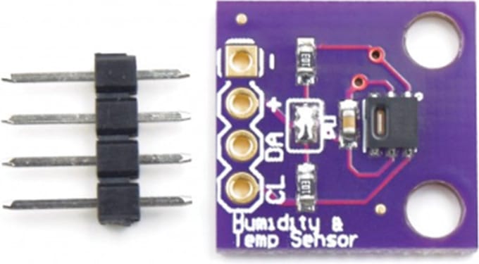 SHT20 temperatuur- en vochtigheidssensor - Geschikt voor Arduino