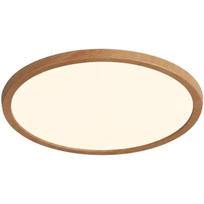 Nordlux Plafondlamp Oja Hout Dimbaar Warm Wit ⌀29cm 17w