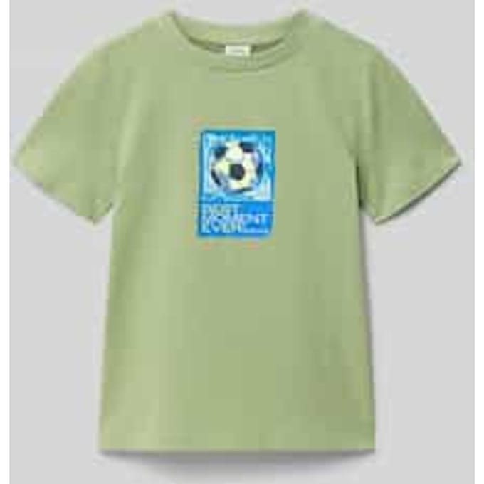 T-shirt recht model met reliëfprint kind s.Oliver