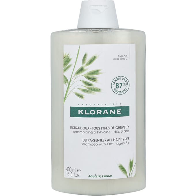 Klorane Haver Ultramilde Shampoo | Hoge tolerantie Alle haartypes 400
