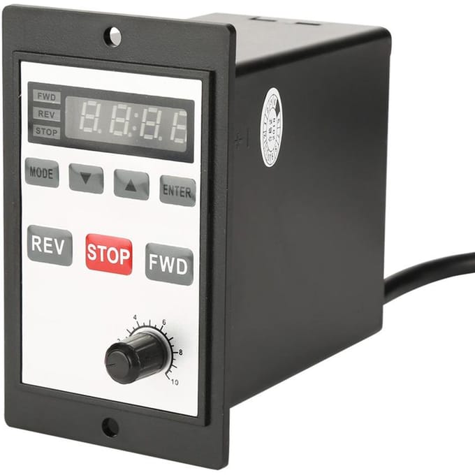 AC 220V 6 200W Régulateur de Vitesse Numérique Unité de Contrôle de Vitesse Moteur 0 100percent  (Port A à Double Rangée 90W)