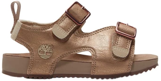 Timberland Castle Island Backstrap Kindersandalen Goud EU 37 Kinderen