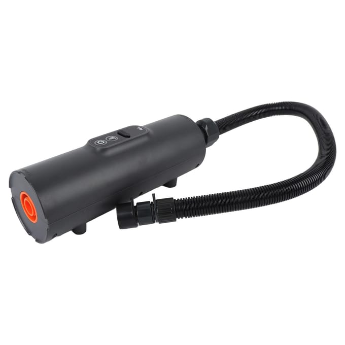 Draadloze Opblaaspomp Hogedruk Elektrische Luchtpomp voor Opblaasbare Tent Kajak Boot Luchtbed black