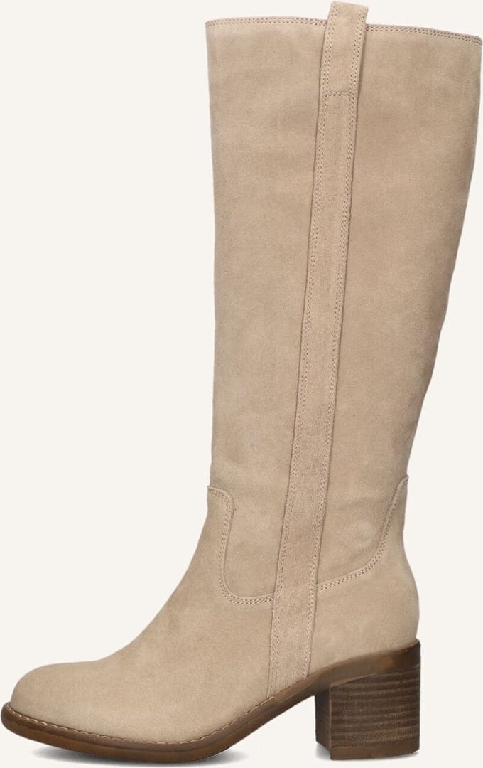 BLASZ Shn2581-07 Laarzen - Suède - Dames - Beige - Maat 42