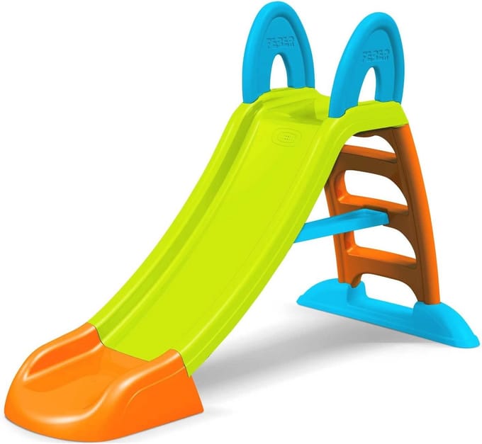 Kleurige Glijbaan met Water voor Kinderen