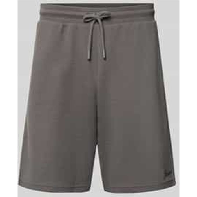 Sweatshorts met structuurpatroon