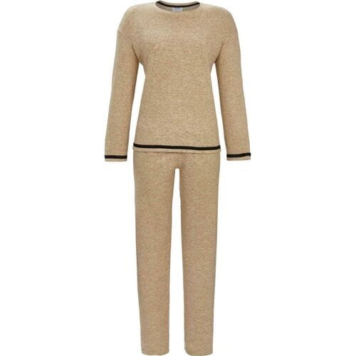 Gebreide beige pyjama Ringella - Beige - Maat - 38