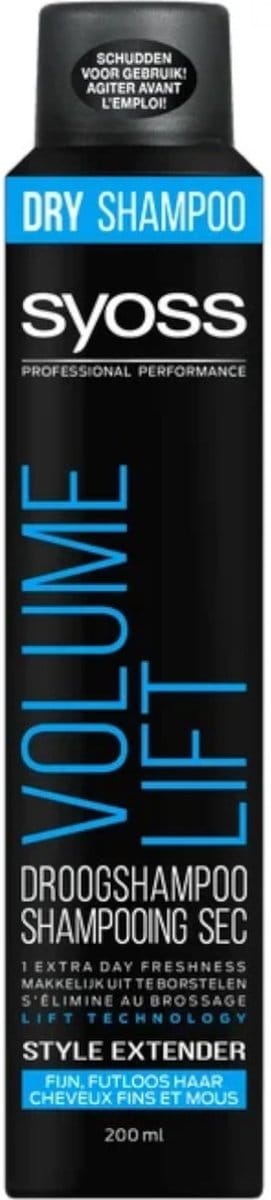 Syoss - Shampoo - Droogshampoo - Volume Lift - 200ml