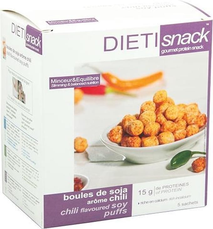 Dieti Chili Soja Balletjes - 5 stuks - Maaltijdvervanger
