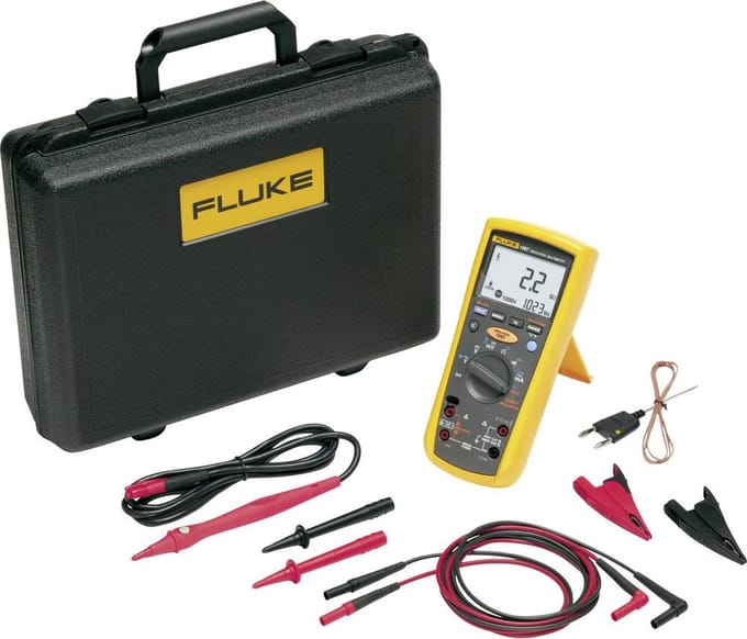 Fluke 1587T Isolatiemeter 50 V, 100 V 100 MΩ