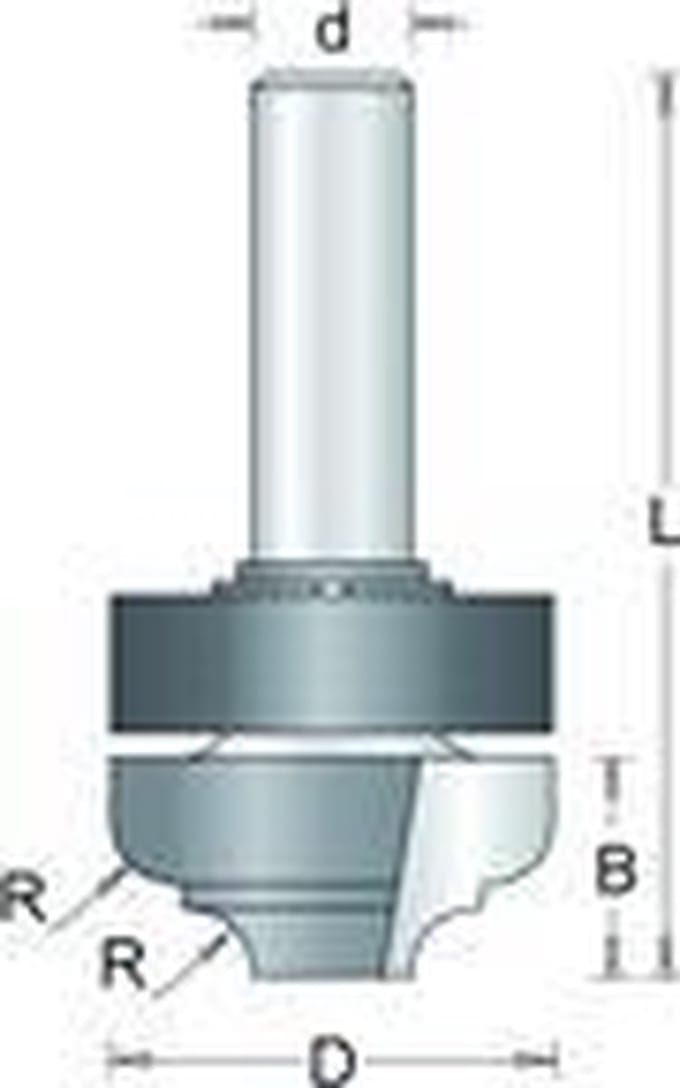Rvs Opsteekverzinkboor 2032 V 3,2Mm