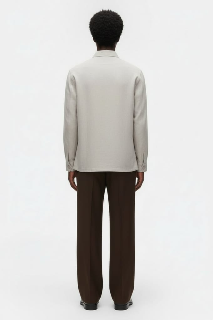 French Connection Utility Linen Stone Taglia: S | Camicie Business Outlet | Uomo | Bianco