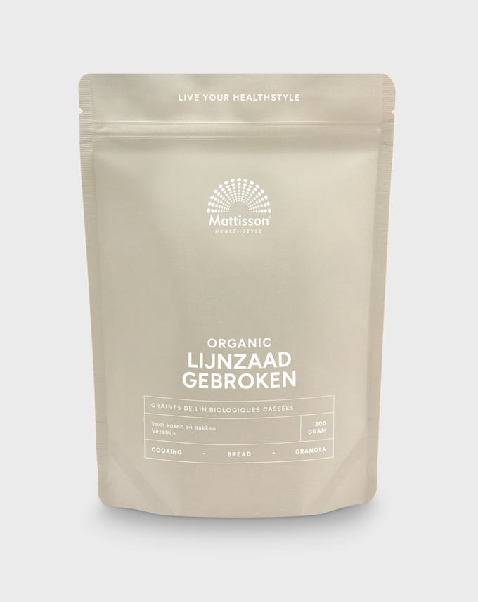 Mattisson - Biologisch Lijnzaad Gebroken - 300 g