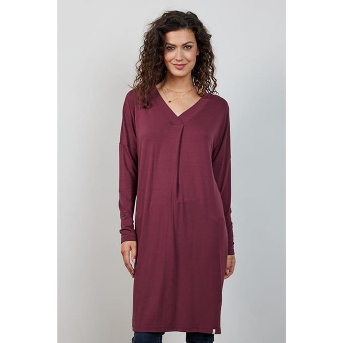 Loose dress Indy Red mahogany