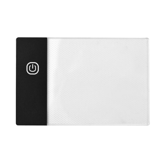 Super Mini LED Light Pad Ultradunne Light Box USB-Powered Instelbare Helderheid Artcraft Tracer black