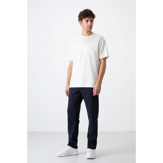 Heren Regular Fit Fleece Joggingbroek