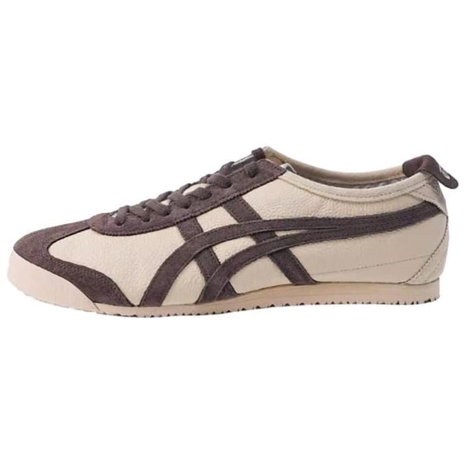 Baskets Unisexe Onitsuka Tiger Mexico 66 Beige Marron Chocolat 1183C076-256 46 beige