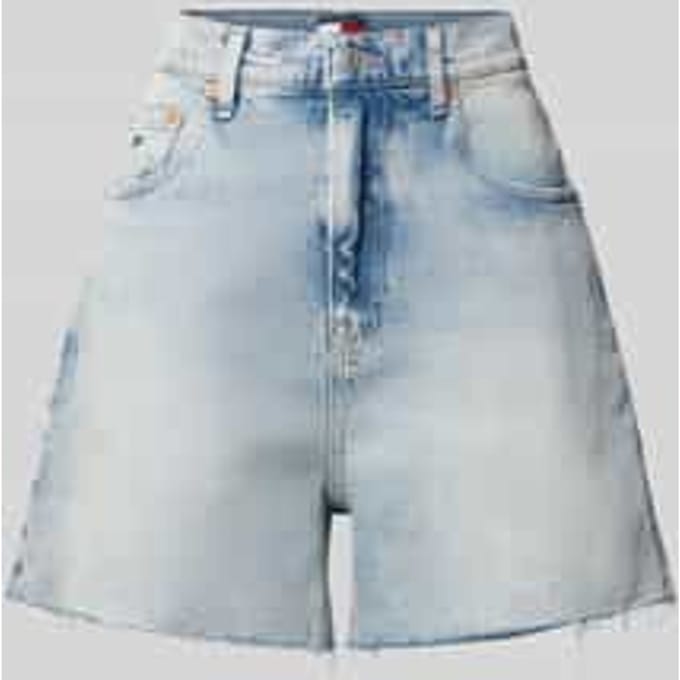 Tommy Hilfiger Mom Short Denim Light Größe: W27 | Kurze Sporthosen Outlet | Damen | Blau