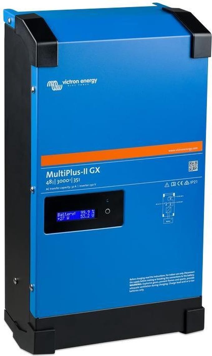 Victron Energy Multiplus-ii 48/5000/70-50 Gx-lader Transparant