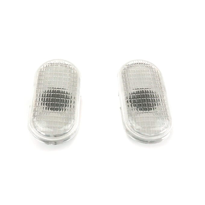 Bross Auto Parts BSP748 2 Stuks Zijrichtingaanwijzer Links en Rechts 8200257884, 8200257884C2RC voor Renault Clio MK2 2001-2006