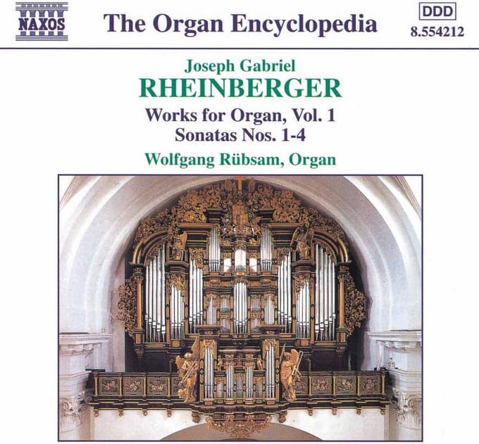 Wolfgang Rübsam - Rheinberger: Organ Works 1 (CD)
