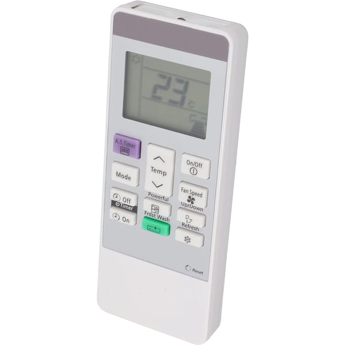 RAR MOA6 Télécommande de Climatiseur ABS Haute Sensibilité Remplacement de Télécommande AC white
