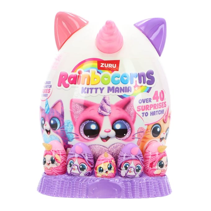ZURU Rainbocorns Eggzania Kitty Mania Verrassingsei