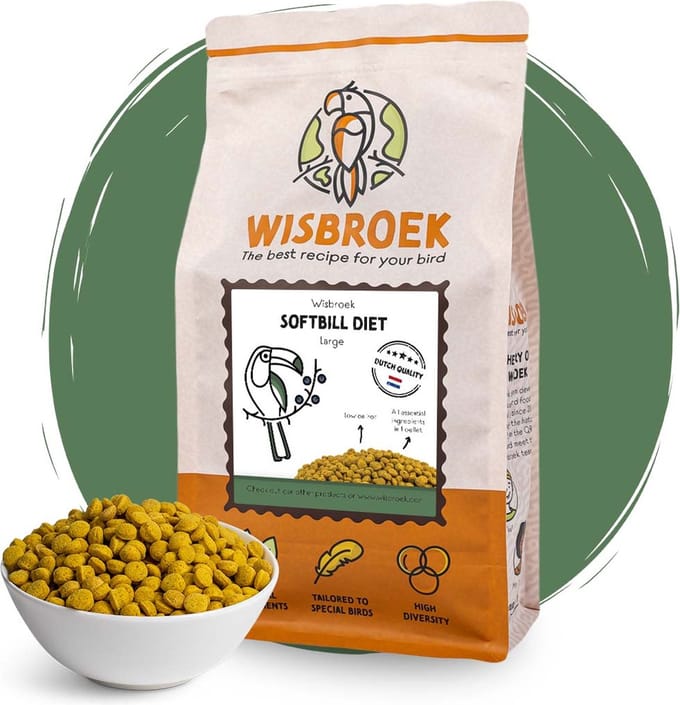 Wisbroek Softbill Diet Large (1 kg)
