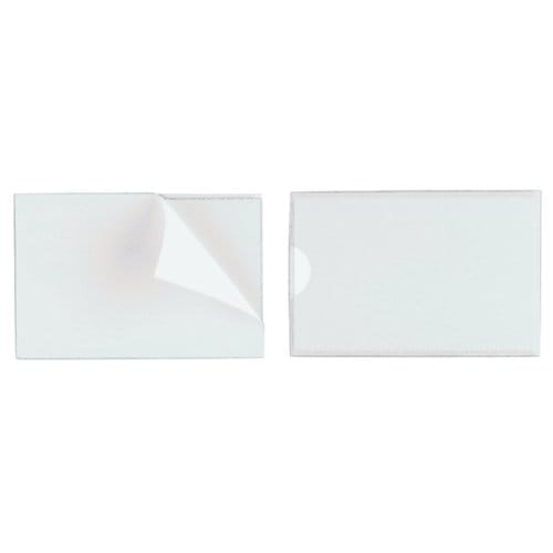 Etikethouder Durable pocketfix 75x18mm zelfklevend 10 stuks