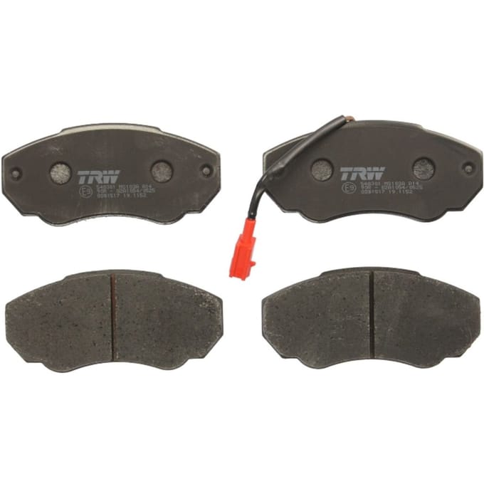 Remblokset TRW GDB1517, voor