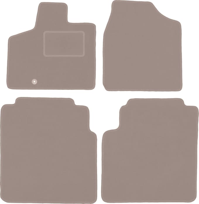 Beige veloursmatten voor: Lancia Voyager minivan (2008-2016)