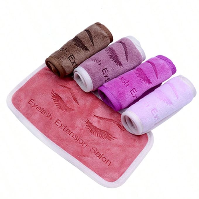 1 st Professionele Wimperextensie Voorhoofd Zachte Handdoek Sticker Houder Geënte Wimperkussentjes Bakje Palet Wimperhouder Schoonheidssalon Accessoires Gereedschap