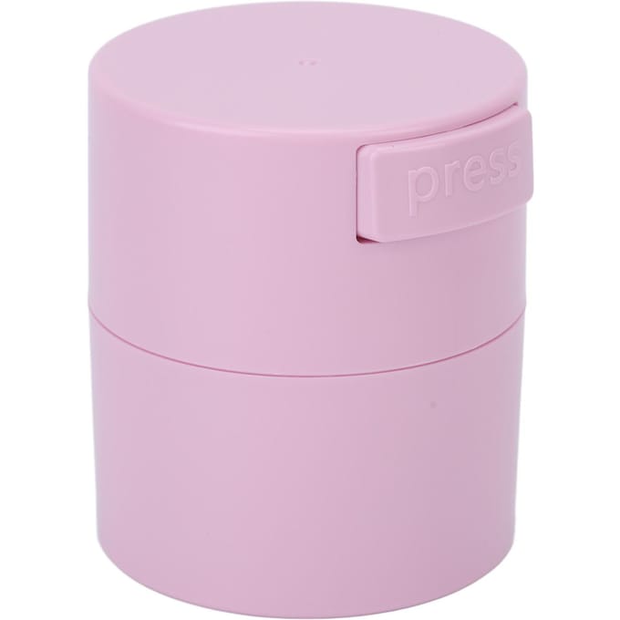 Boîte de Rangement pour Colle à Cils Pression Négative Grande Capacité Récipient Pot Adhésif Extension de Cils rose