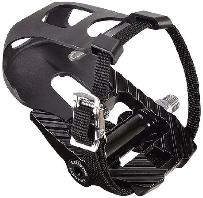 Exustar E-ps816-c8 Indoor Pedalen Zwart