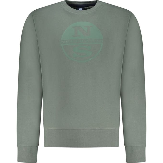 North Sails Verde Katoenen Heren Sweatshirt