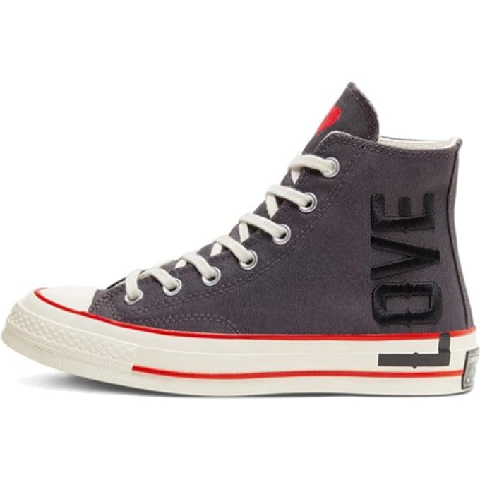 Chuck 70 Wmns Converse High 'Love Fearlessly' Dames 567153C 35 gray