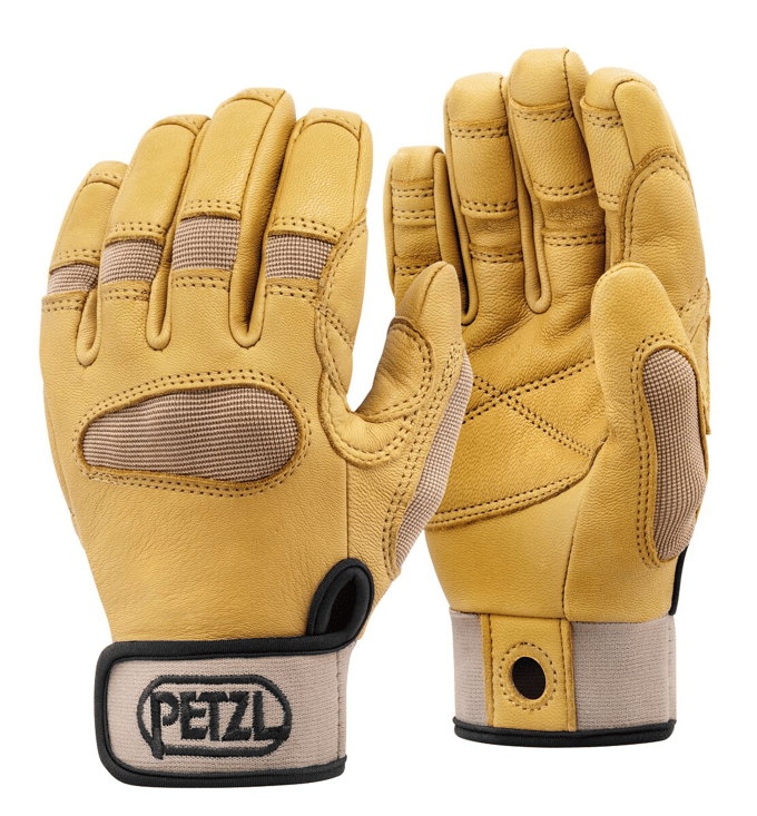 Petzl CORDEX PLUS M Beige – Middelzware zeker- en abseilhandschoenen