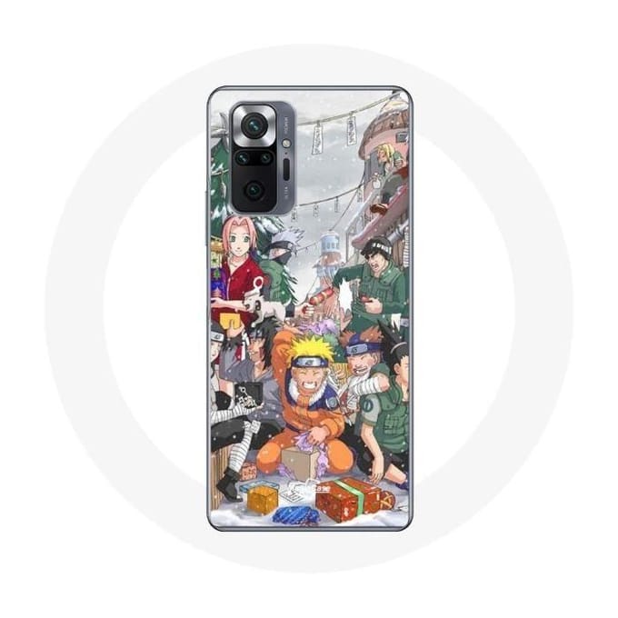 Coque pour Xiaomi Redmi Note 10 Pro Naruto Christmas Day Anime Manga