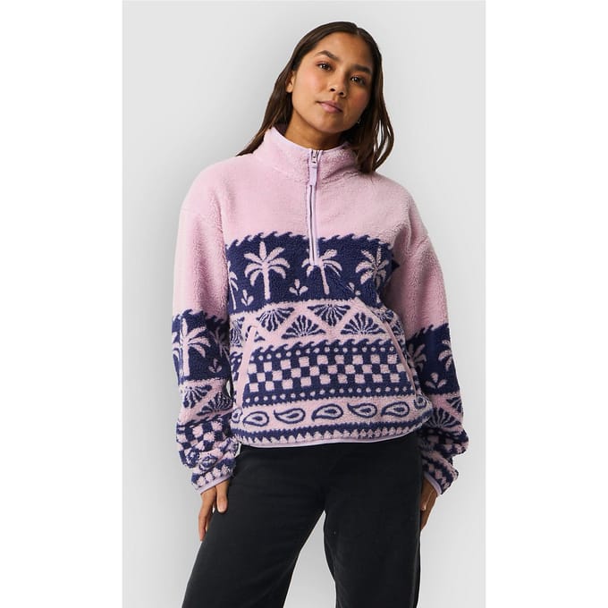 Rip Curl Bossa Nova 1/4 Zip Polar Half-Zip Fleece Trui