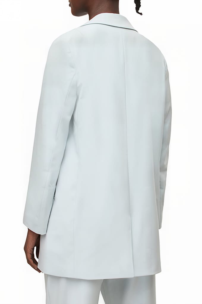 AllSaints Aleida Tri Blazer Iced Blue Taglia: 38 | Blazers Outlet | Donna | Blu