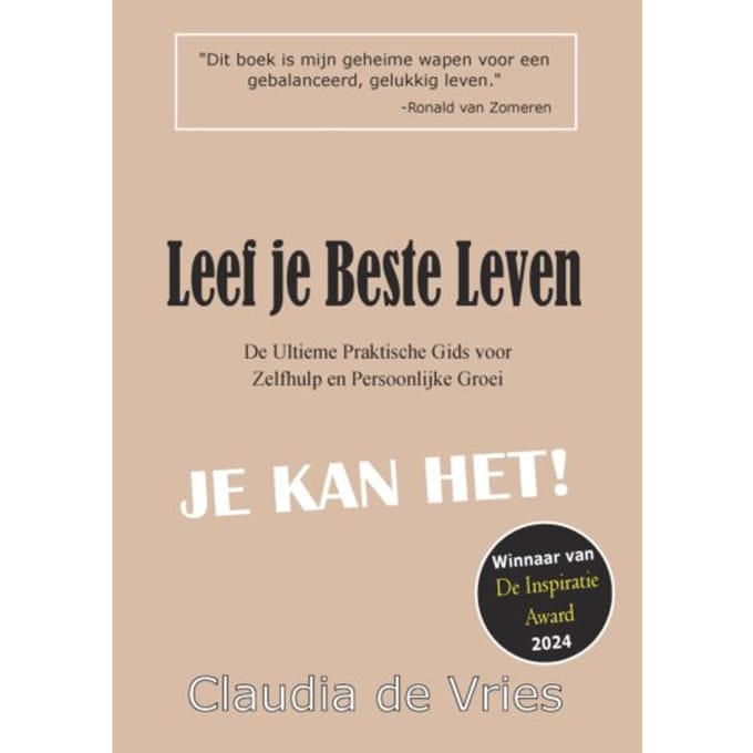 Leef Je Beste Leven - Claudia de Vries