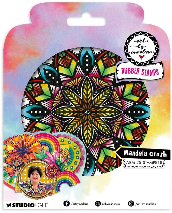 Cling stamps ABM 25 collection - Mandala crush nr. 818