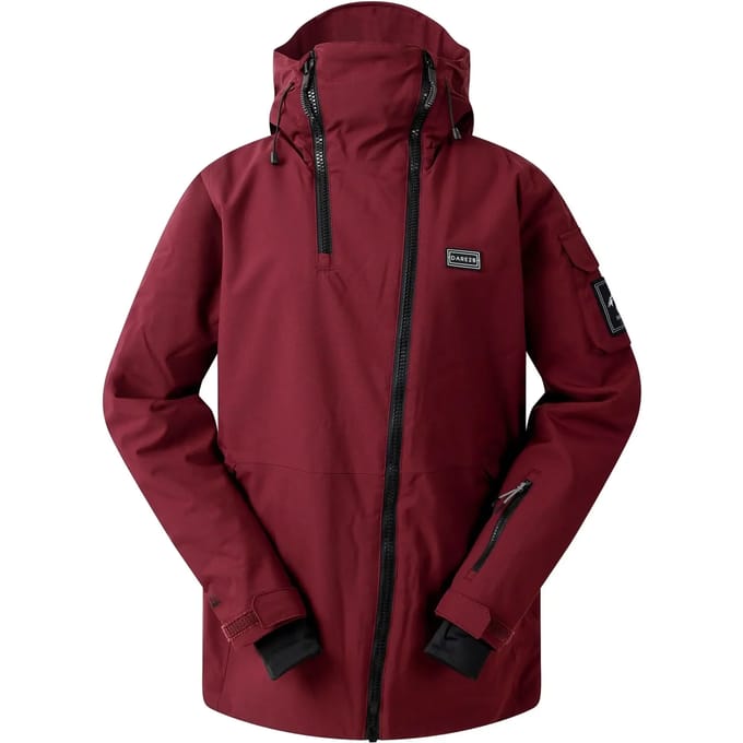 Gnarly waterdichte isolerende gewatteerde ski-jas voor dames
