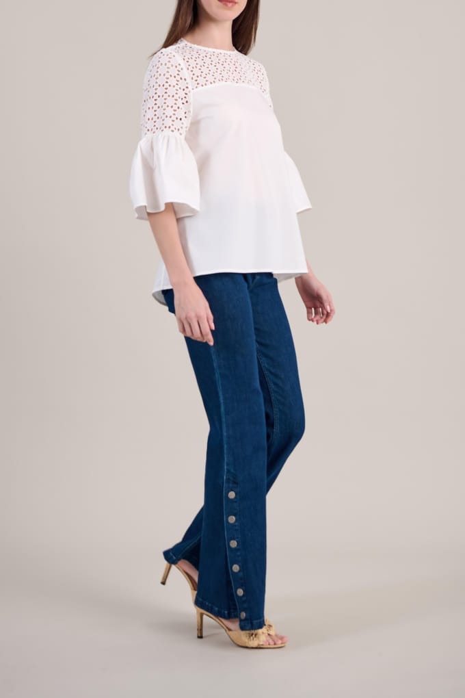 Anne Fontaine Piper White Taglia: 38 | Magliette intime Outlet | Donna | Bianco