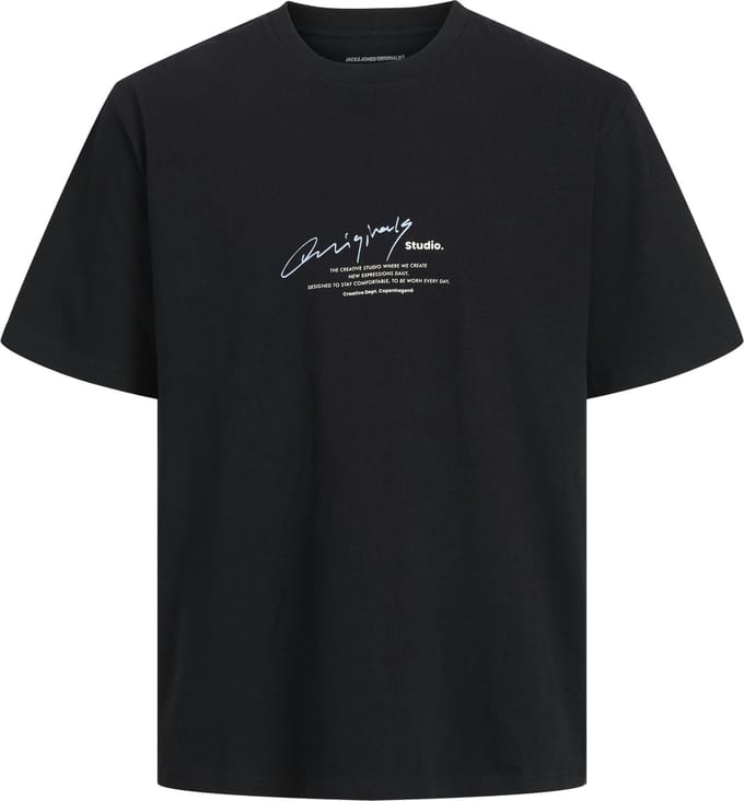 JACK&JONES - JORMANCHESTER SCRIPT TEE SS CREW NECK - Heren - T-shirts