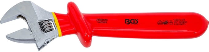 BGS Verstelbare VDE moersleutel - max. 38 mm